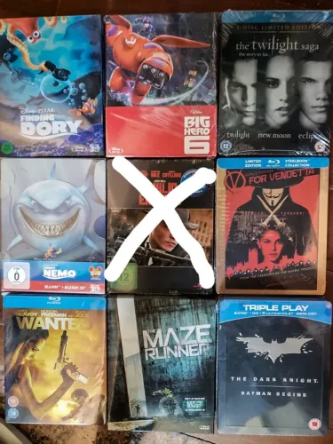 Steelbook Blu Ray importados diversos