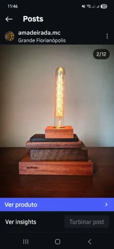Luminária Desalinho