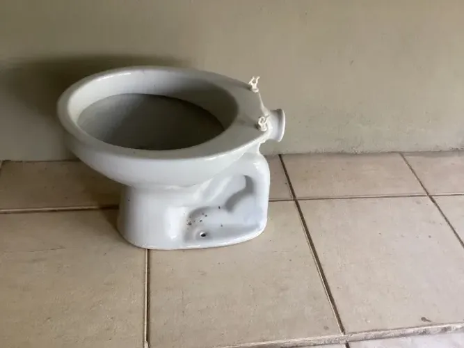 Vaso sanitário branco