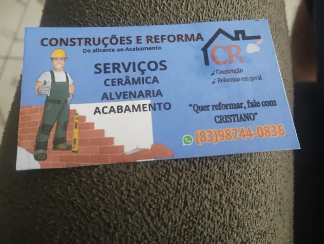 Reformas e cerâmicas!