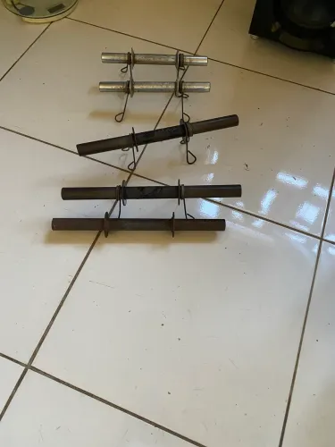 Barrinhas para alteres musculação