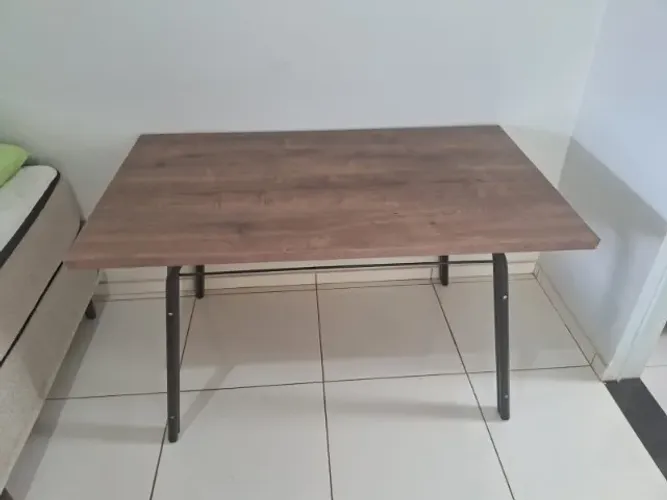 Mesa de Jantar Lotus Preto Rattan 136 - Artefamol