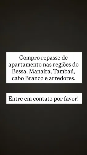 Compro repasse de apartamento
