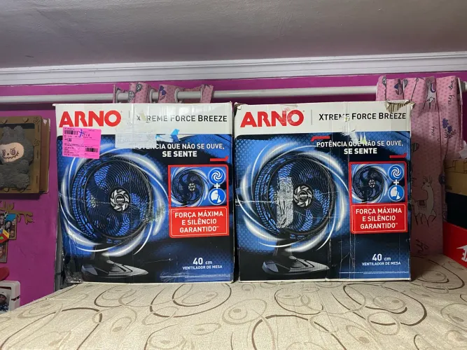 ventilador xtreme force breeze 40cm arno na caixa 110v $200,00
