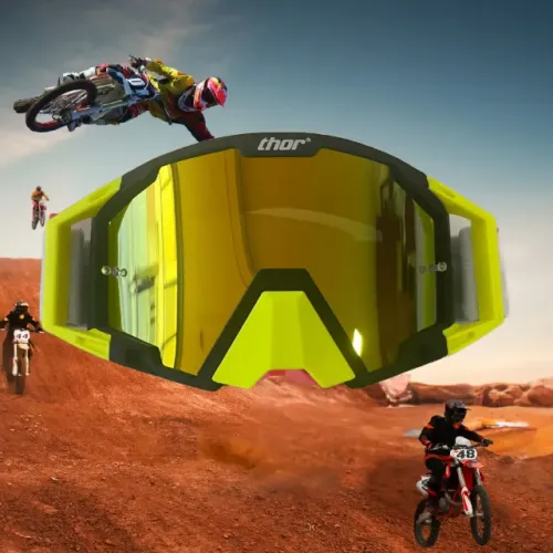 Óculos Motocross Trilha Lente Espelhada Importado