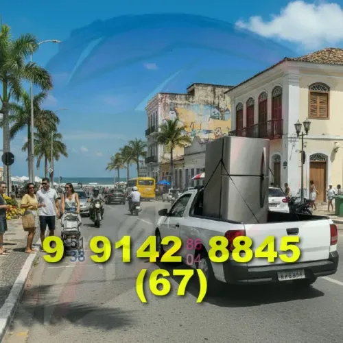Mudança pra motos e fretes rápidos em Vila Cidade Morena e Monte Castelo.
