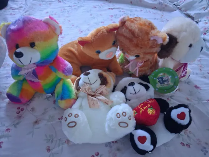 Box Surpresa Ursinhos Pelúcia diversos - Crianças Bebês e Brinquedos