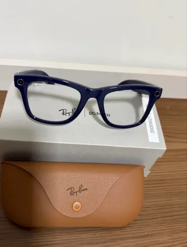 Ray ban meta 2 azul Lente transition 