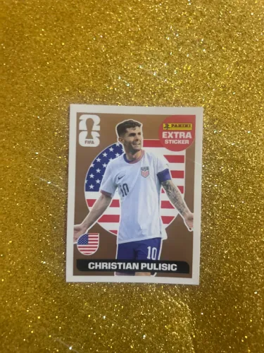 Extra sticker legend 2026/ figurinha extra legend 2026 Christian Pulisic Bronze