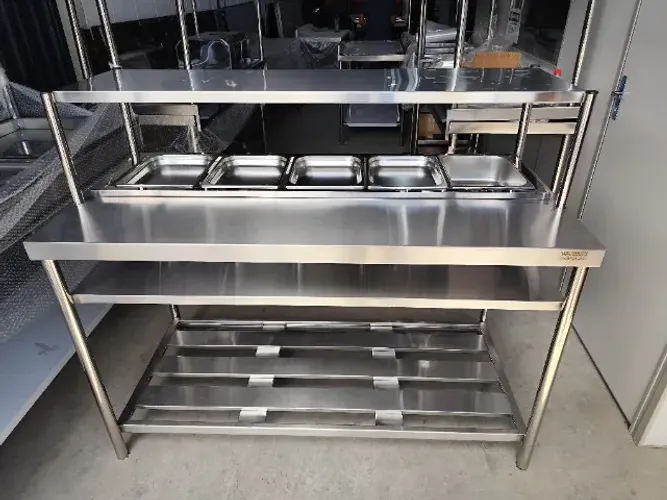 Buffet self service inox 10 GNS profissional ss