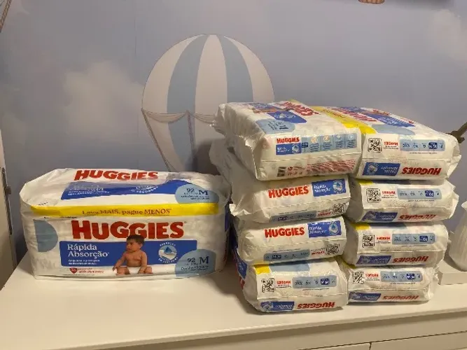 Fralda Descartável Huggies 448 fraldas