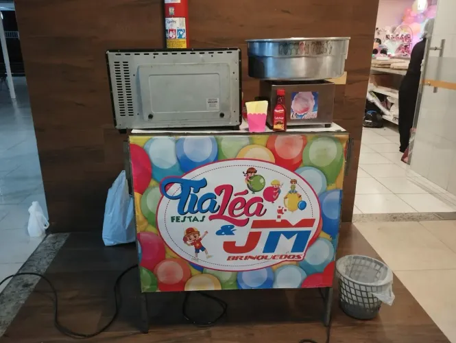 Máquina algodão doce 