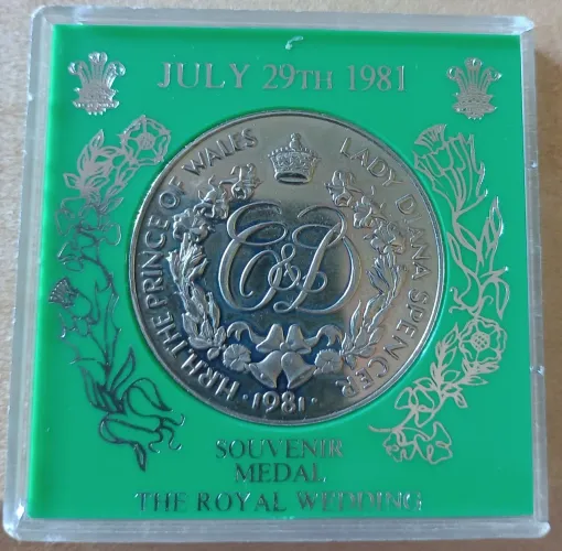 Medalha Príncipe Charles & Diana