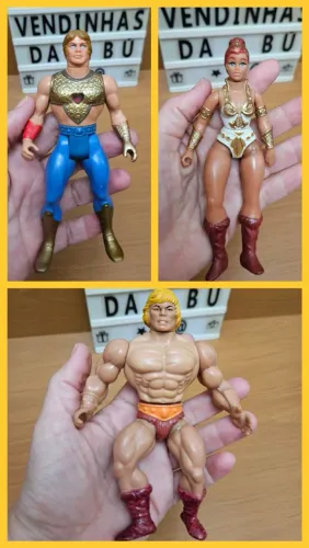 Bonecos antigos He-man 