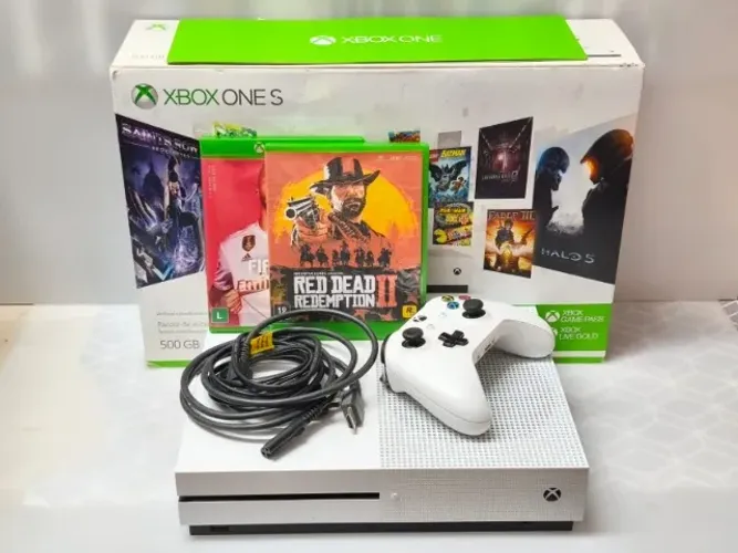 Xbox One S 500gb - envio pela Olx
