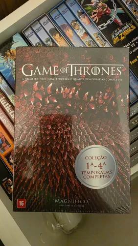 Box DVD Game of Thrones - 1ª a 4ª Temporadas Completas (20 DVDs) - Lacrado