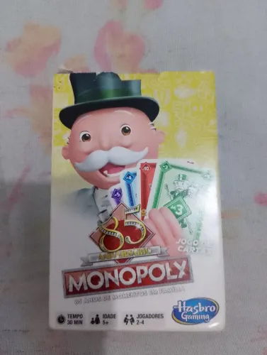 Jogo de cartas monopoly