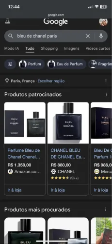 Bleu Chanel 100ml 