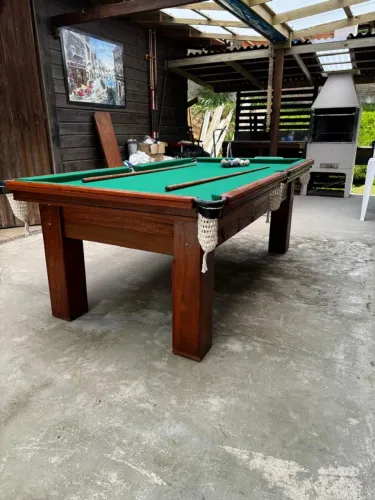 Mesa de sinuca Reformada 