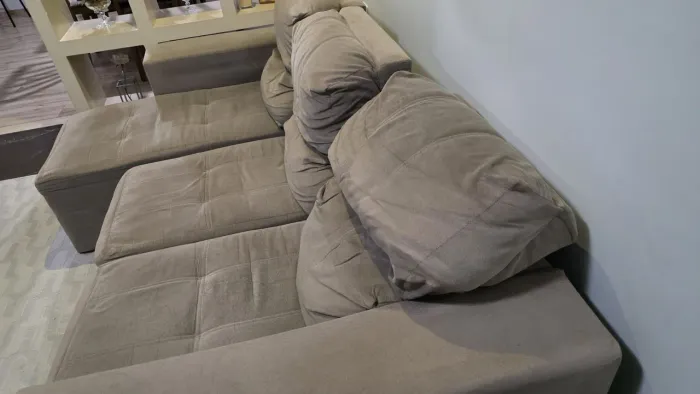Sofá retrátil 3 lugares