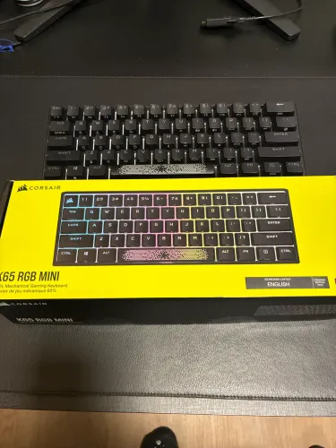 teclado gamer corsair k65 mini