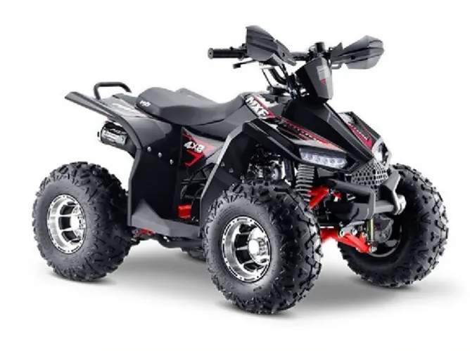 Quadriciclo brave 110cc vermelha