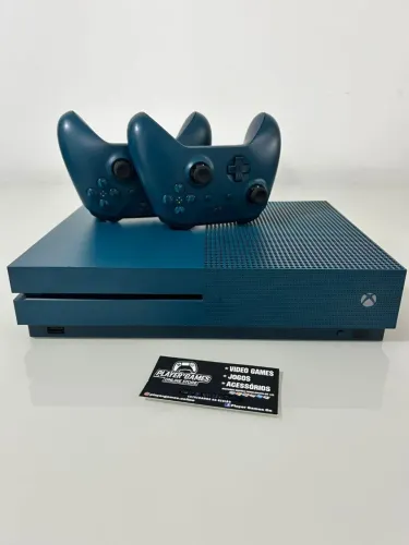 Xbox One S Deep Blue (Aceito Cartão)