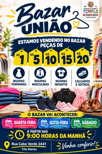 Roupas bazar
