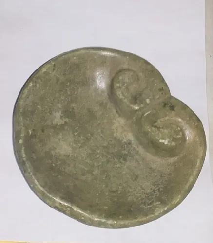 Saboneteira confeccionada em uníco bloco de Pedra Sabão arte mineira