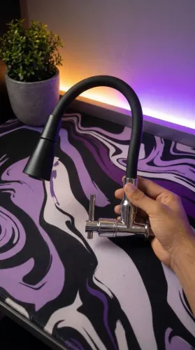 Torneira Moderna Gourmet 360º flexivel