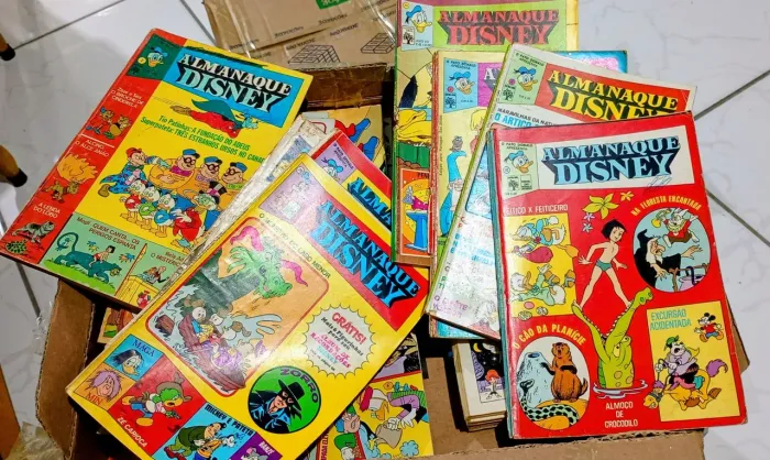 Disney almanaque número 70 acima avulso abril lista