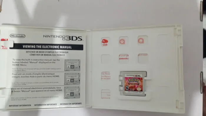 Pokémon Omega Ruby Cib Completo 3ds Capa/luva Pt-br Original