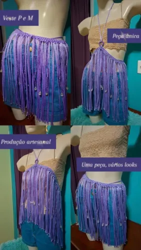 Saia 3 em 1 para o carnaval ou praia 