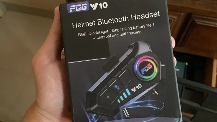 Fone Bluetooth capacete (intercomunicador)
