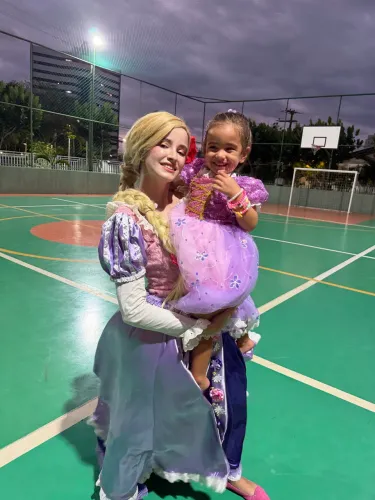 Rapunzel para o seu evento * 