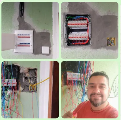 Manutenção e reparo de quadros elétricos 
