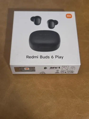 Fone de Ouvido Bluetooth Redmi Buds 6 Play - Novo e Lacrado