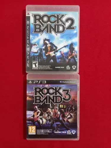 Rock Band 02,03. R$ 150,00 (lote) (3x 50,00 sem juros)