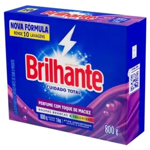 Sabão em Pó Brilhante 800g UN