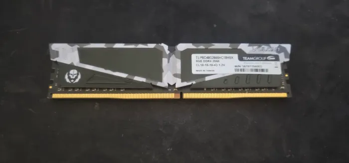 Memoria ram vulcan 8gb de ram ddr4 2666