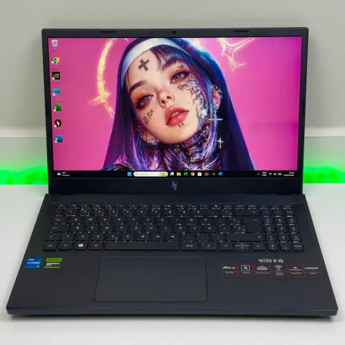 Notebook GAMER Nitro v15: RTX 4050 | i5 13th | 16gb RAM | 1tb SSD | Tela Full HD 165Hz
