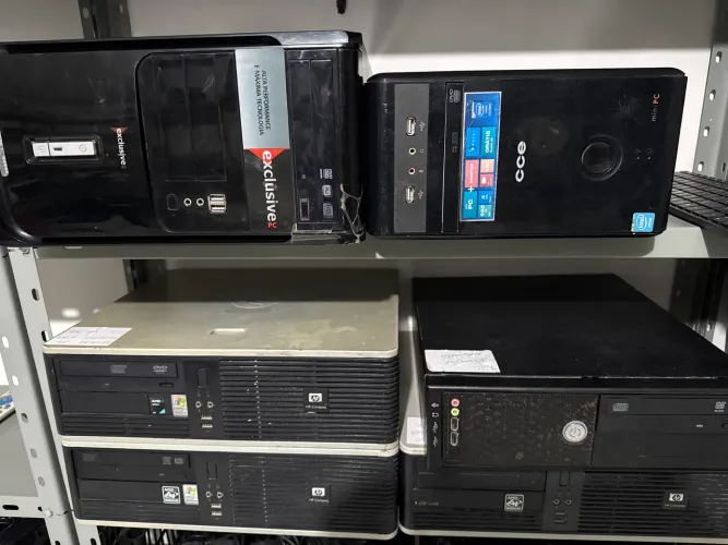 Computadores diversos (funcionando)