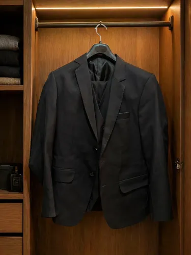 Terno Homem S/A Preto | Tamanho 52