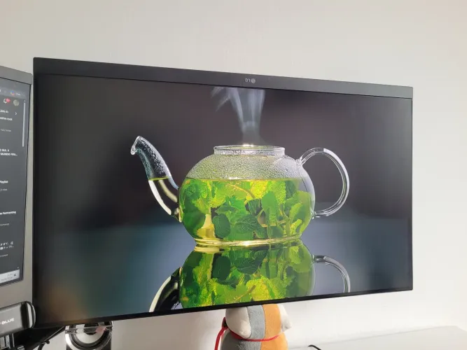 Só hoje!! No precinho. Monitor LG 32 2k + Braço articulado duplo. 