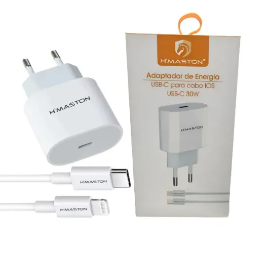 Carregador Turbo 30w Iphone H'maston