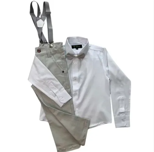 Conjunto batizado menino 8 anos