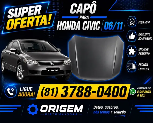 Capo Honda civic 06/11