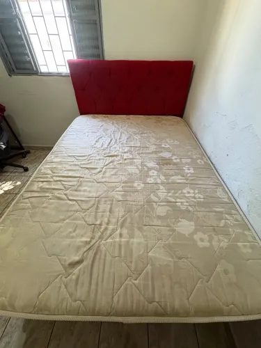 Colchão + box + Cabeceira