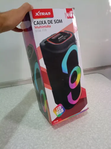 Caixa de som Bluetooth 50W TWS nova lacrada nunca usada