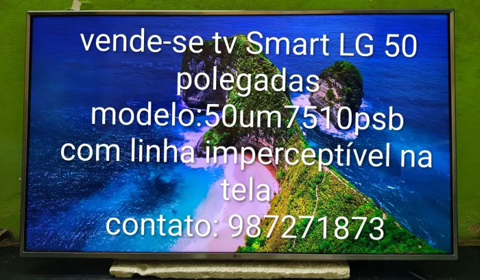 Smart TV LG 50" 4K UHD (Inteligência Artificial e Bluetooth) - Oferta!